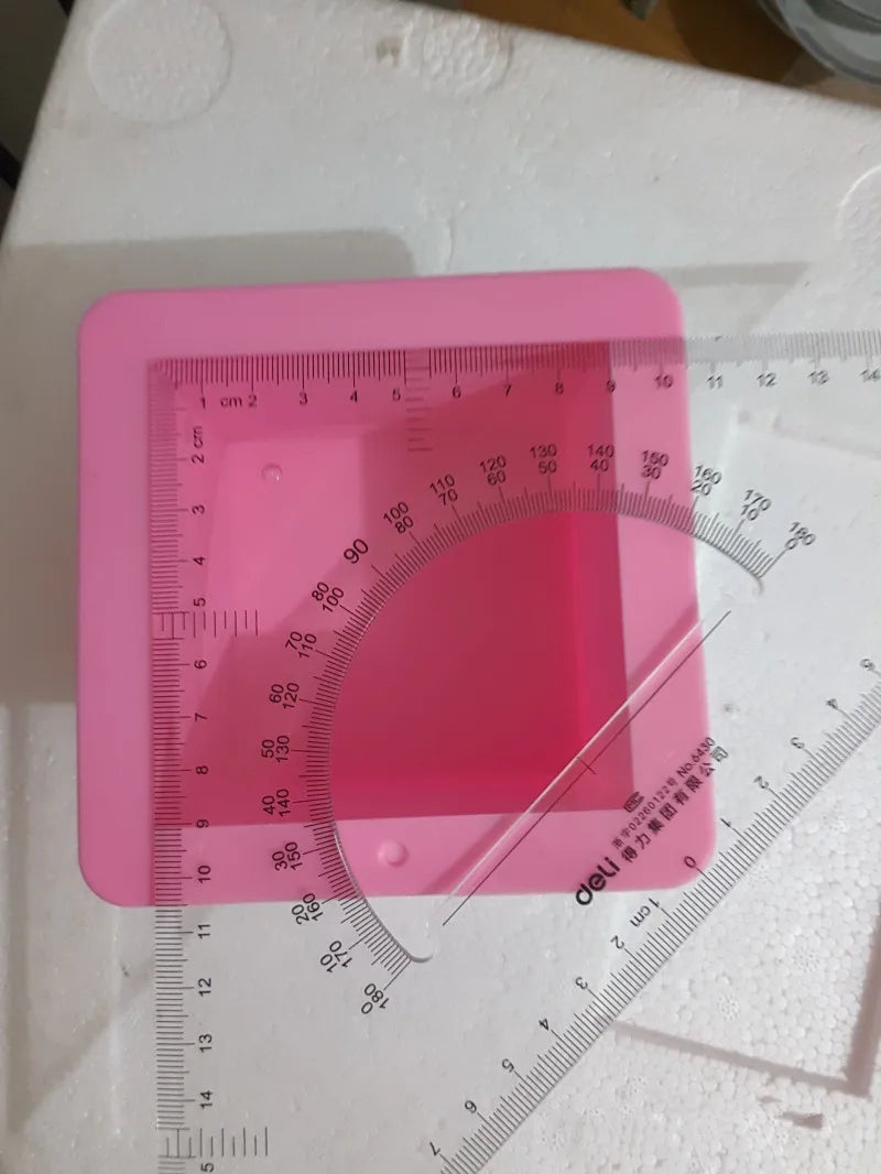 500ml Big Square Silicone Soap Mold
