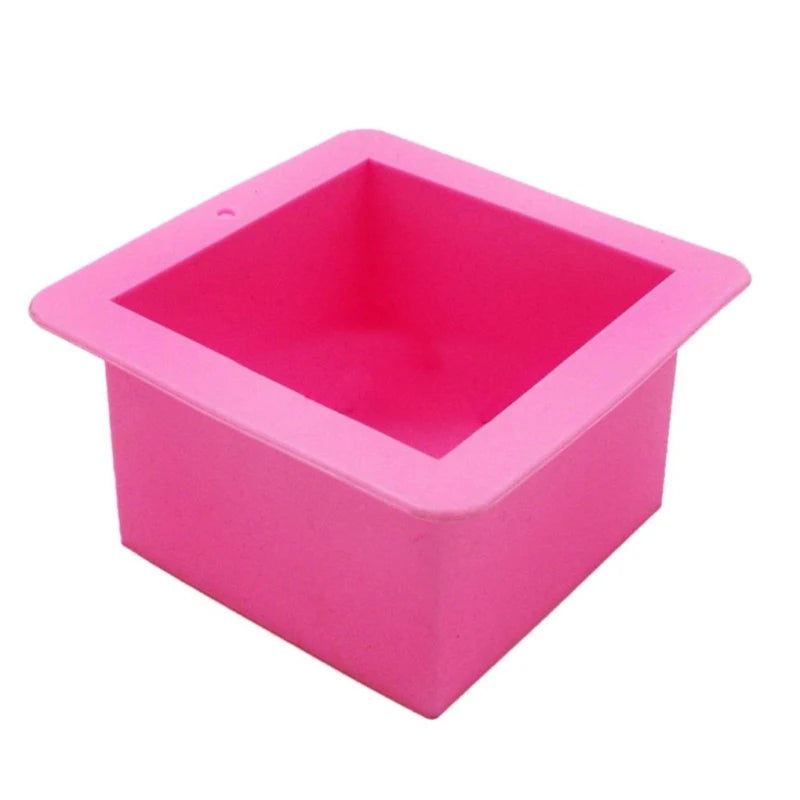 500ml Big Square Silicone Soap Mold