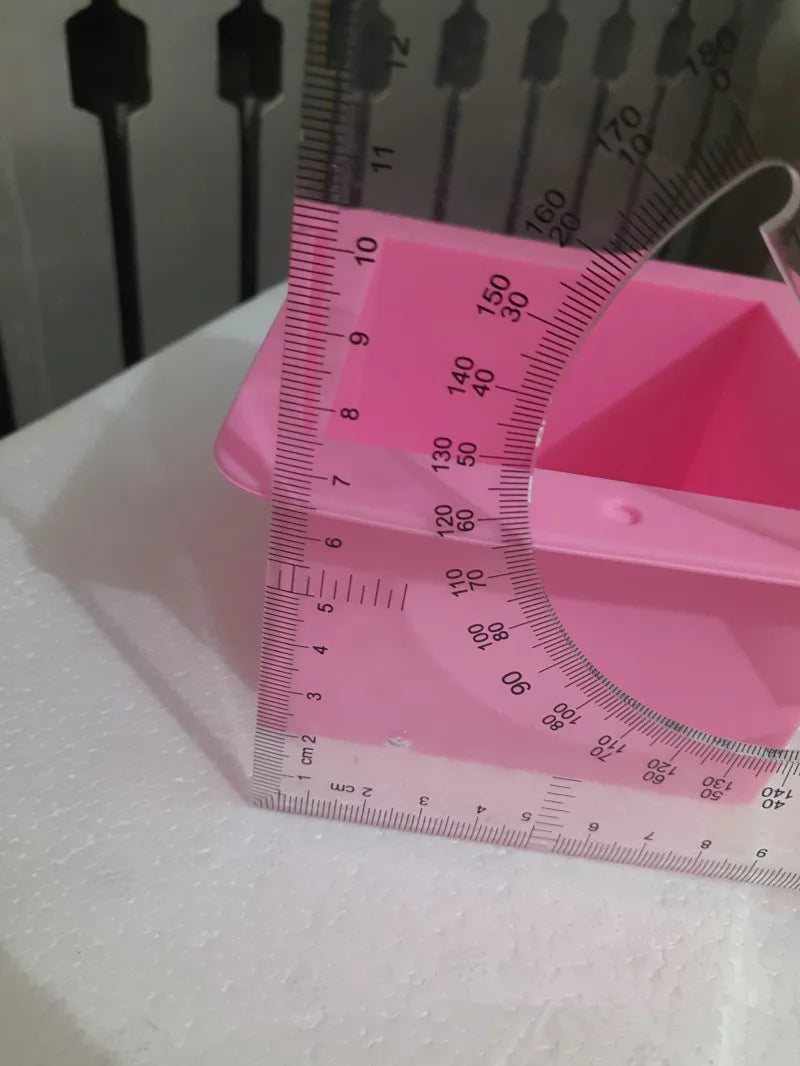 500ml Big Square Silicone Soap Mold