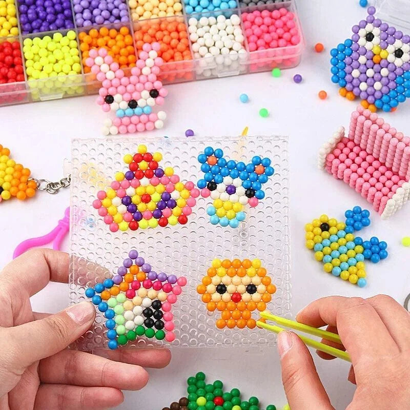 Handmade Magic Water Fuse Beads Set