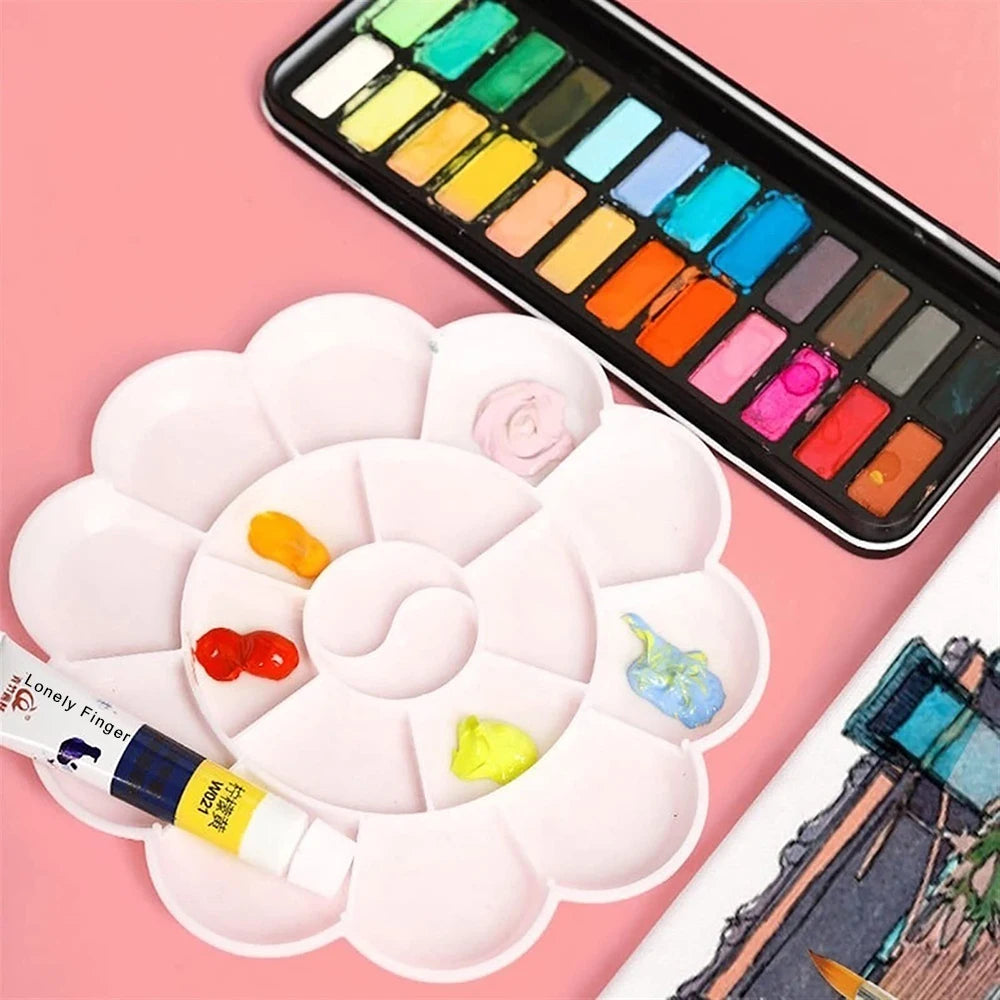1/6pcs Painting Palette Tray