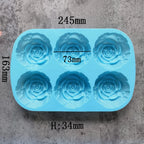6 Holes Handmade Silicone Mold
