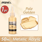 50ml Metallic Acrylic Paint