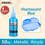 50ml Metallic Acrylic Paint