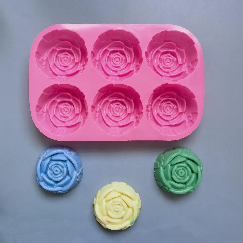 6 Holes Handmade Silicone Mold