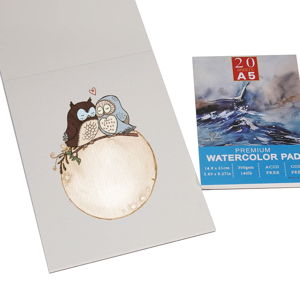 A3/A4/A5 Watercolor Pad