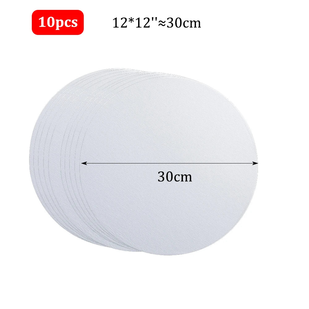 10 Pcs Blank Canvas Board