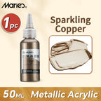 50ml Metallic Acrylic Paint