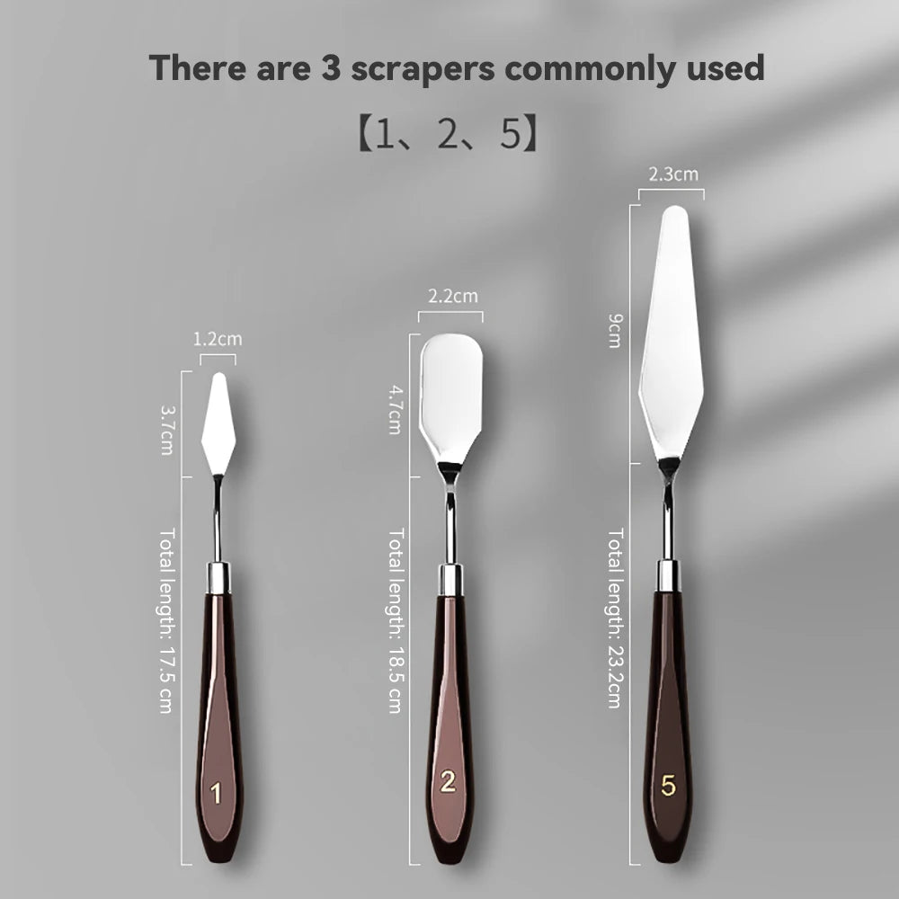 Stainless Steel Artist  Spatula
