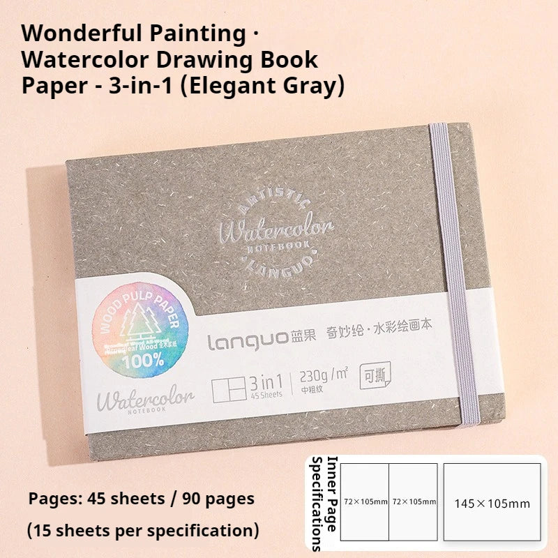 100% Cotton Mini Tearable Paper Book