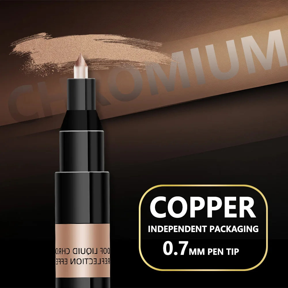 1Pcs Chrome Mirror Marker Pen