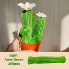 100pcs Colorful Chenille Stems