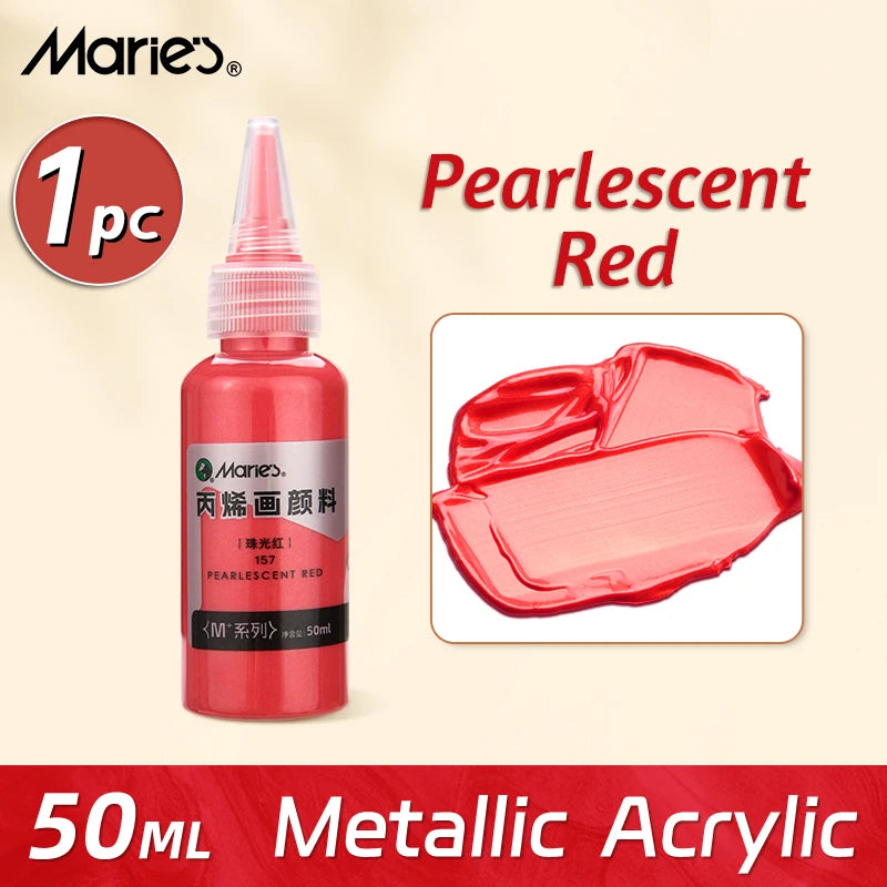 50ml Metallic Acrylic Paint