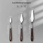 Stainless Steel Artist  Spatula