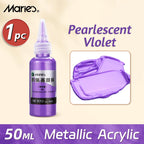 50ml Metallic Acrylic Paint