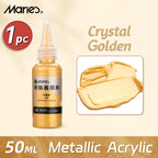 50ml Metallic Acrylic Paint