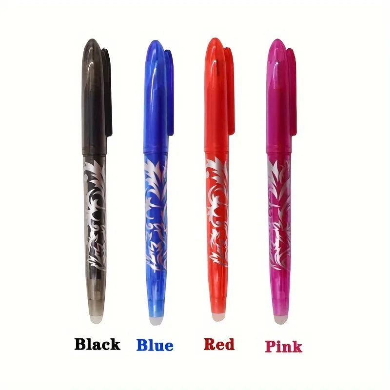 8/4pcs Multi-Color Erasable Gel Pen 0.5mm Tip