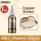 50ml Metallic Acrylic Paint
