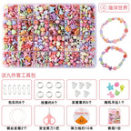 500pcs DIY Handmade Beaded Jewelry Making Kit