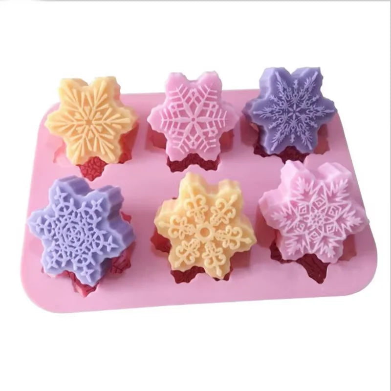 6 Holes Handmade Silicone Mold