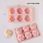 6 Holes Handmade Silicone Mold