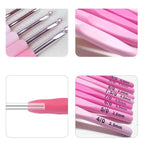 9pcs Crochet Hook Kit