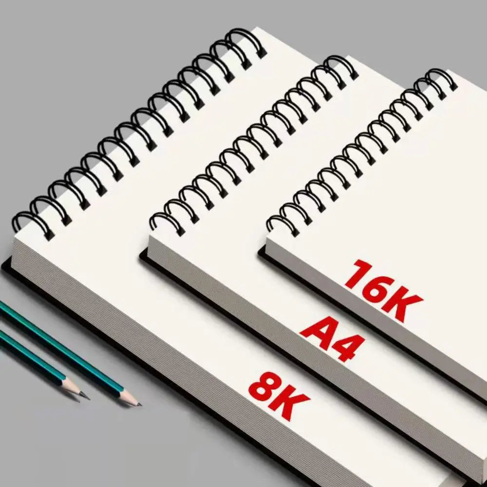 30 Sheets 8K 16K Spiral Sketchbook