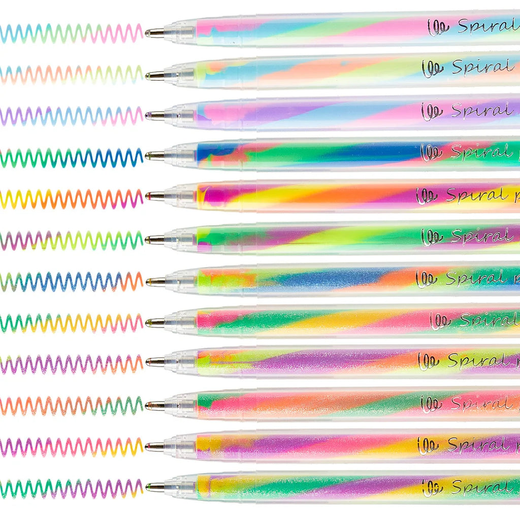 6/18Pcs Rainbow Gel Pens Color Changing