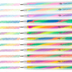 6/18Pcs Rainbow Gel Pens Color Changing