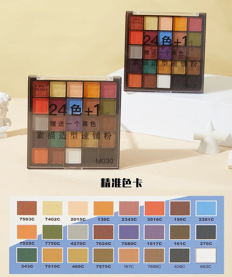 24 Colors Soft Artist Pastel Powder