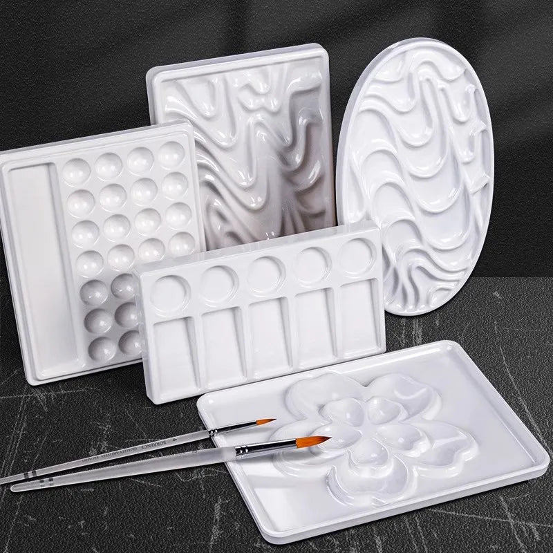 1/5/28 Ceramic  Paint Palette