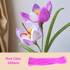 100pcs Colorful Chenille Stems