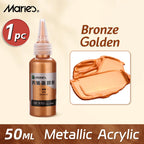 50ml Metallic Acrylic Paint