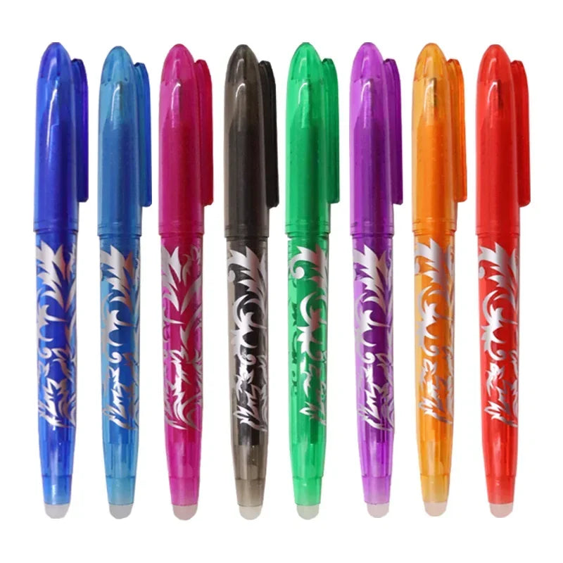 8/4pcs Multi-Color Erasable Gel Pen 0.5mm Tip