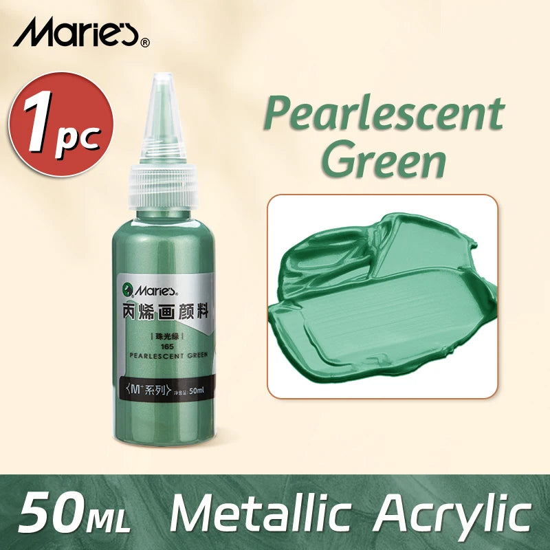 50ml Metallic Acrylic Paint