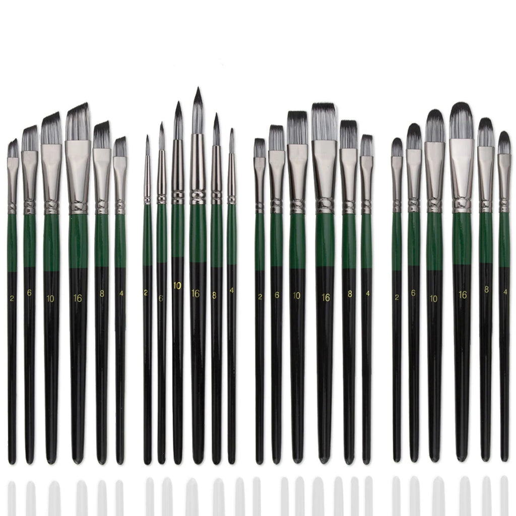 6/24pcs Professional Artist Paint Brush Set