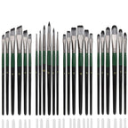 6/24pcs Professional Artist Paint Brush Set