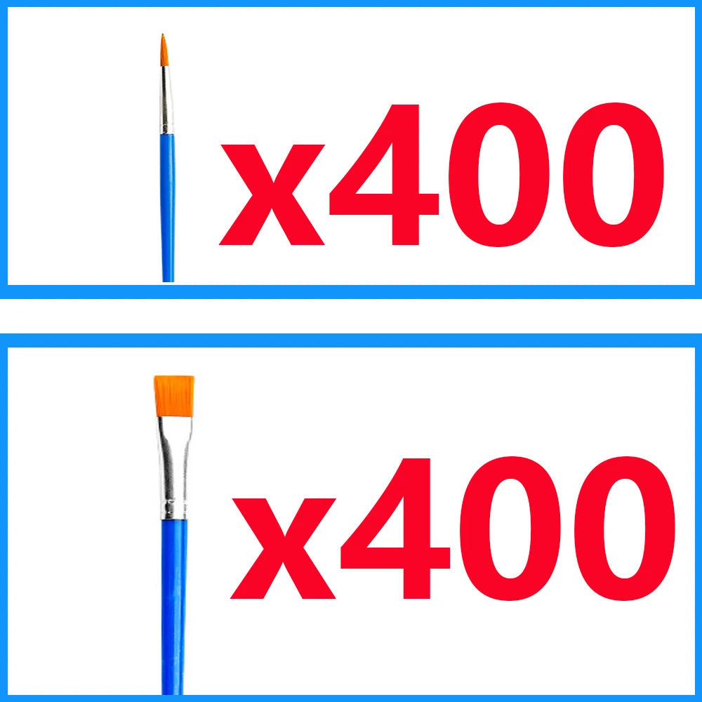 1-800pcs Acrylic Paint Brushes Set