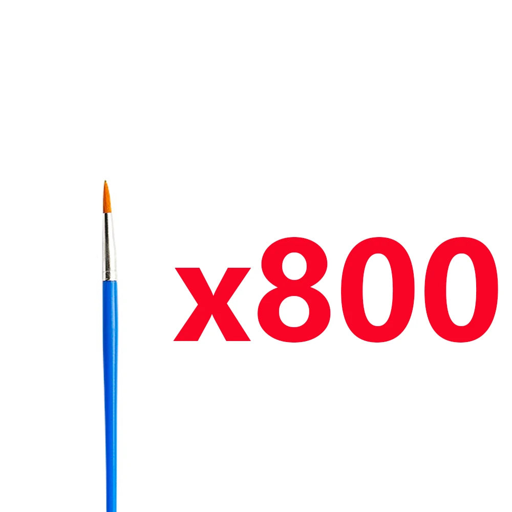1-800pcs Acrylic Paint Brushes Set