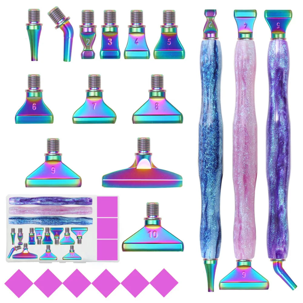 1Set 5D Resin Diamond Painting Pen