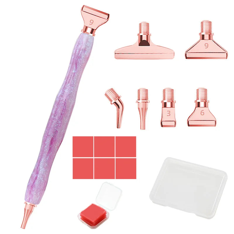 1Set 5D Resin Diamond Painting Pen