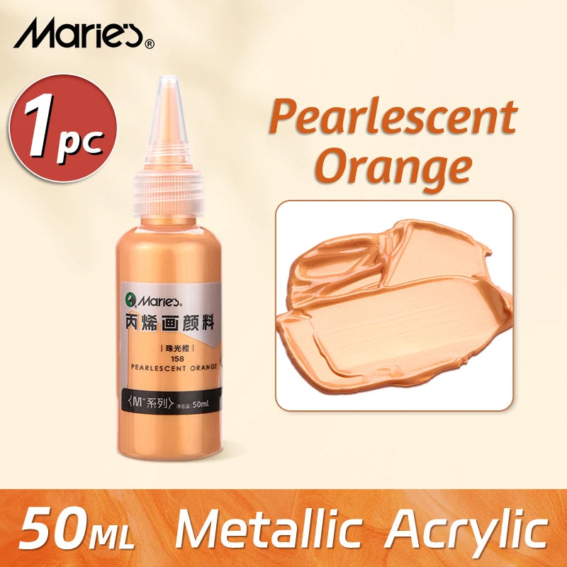 50ml Metallic Acrylic Paint
