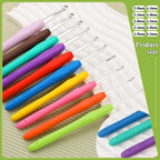 Crochet Knitting Set with Yarn and Hooks
