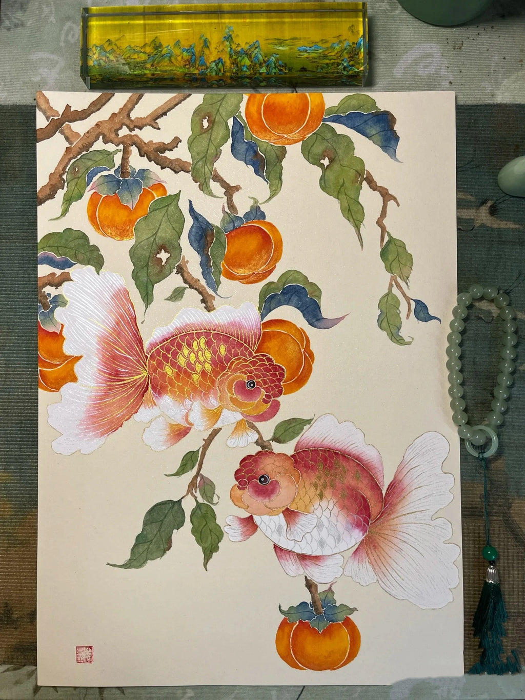 6 colors set, Watercolor Paint