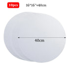 10 Pcs Blank Canvas Board