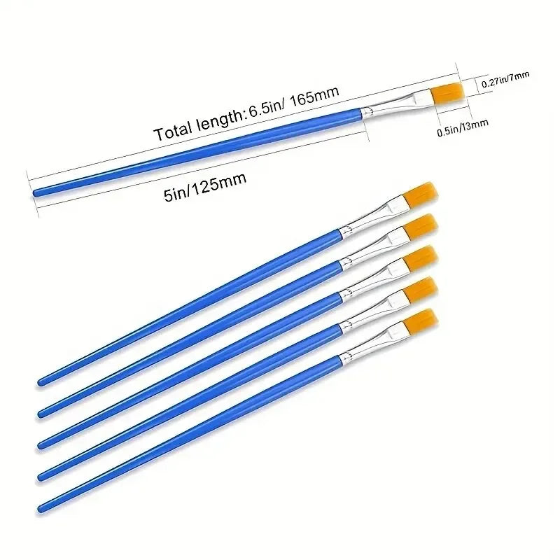 50Pcs Painting Brushes