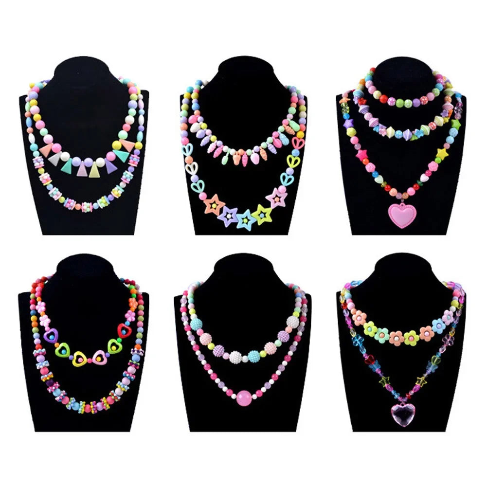 500pcs DIY Handmade Beaded Jewelry Making Kit