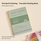 100% Cotton Mini Tearable Paper Book