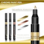 1Pcs Chrome Mirror Marker Pen