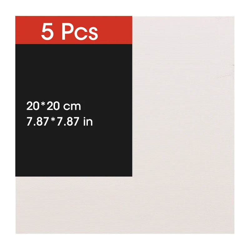 5pcs Canvas Board